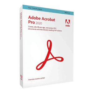 Adobe Acrobat Pro 2020 – Lifetime License